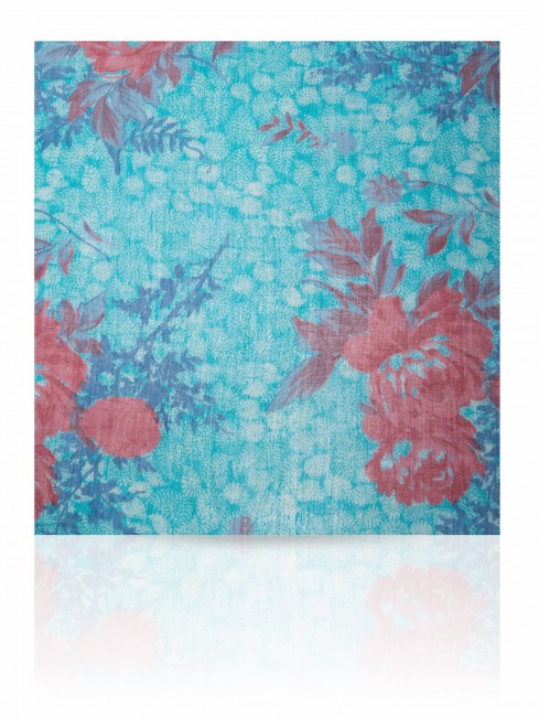 Палантин Женский W-KANTHA.PASILEY/GREEN